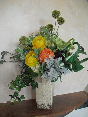 10月のアレンジメント