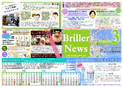 ブリエニュース 2013年3月春号
